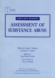 Cover of: Buros Desk Reference Assessment Of Substance Abuse