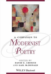 Cover of: A Companion To Modernist Poetry by 