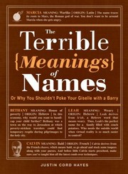 Cover of: The Terrible Meanings Of Names Or Why You Shouldnt Poke Your Giselle With A Barry