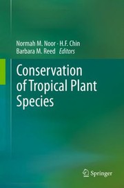 Cover of: Conservation Of Tropical Plant Species by 