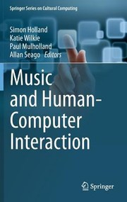 Cover of: Music Humancomputer Interaction