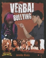 Cover of: Verbal Bullying