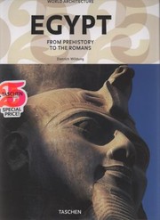Cover of: Egypt From Prehistory To The Romans by 