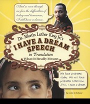 Cover of: Dr Martin Luther King Jrs I Have A Dream Speech What It Really Means by 