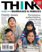 Cover of: Think Marriages And Families by 