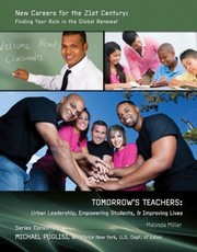 Cover of: Tomorrows Teachers Urban Leadership Empowering Students Improving Lives