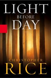 Cover of: Light Before Day by Christopher Rice