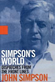 Cover of: Simpson's world by Simpson, John