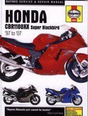 Cover of: Honda Cbr1100xx Super Blackbird Service And Repair Manual 1997 To 2007