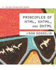 Cover of: Principles Of Html Xhtml And Dhtml