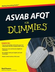 Cover of: Asvab Afqt For Dummies