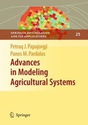Cover of: Advances In Modeling Agricultural Systems
