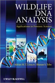 Cover of: Wildlife Dna Analysis Applications In Forensic Science by 