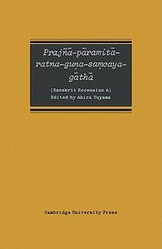 Cover of: Prajpramitratnaguasacayagth Sanskrit Recension A