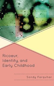 Ricoeur Identity And Early Childhood cover