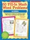 Cover of: 50 Fillin Math Word Problems Algebra