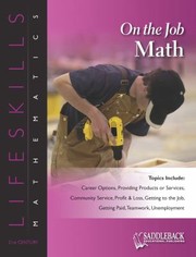 Cover of: On The Job Math