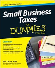 Cover of: Small Business Tax Kit For Dummies