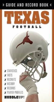 Cover of: Texas Football Huddle Up