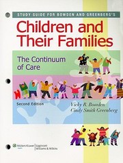 Cover of: Children And Their Families The Continuum Of Care