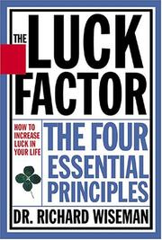 Cover of: LUCK FACTOR, THE