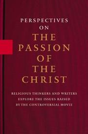 Cover of: Perspectives on The Passion of the Christ by 