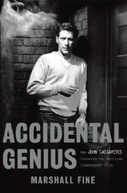 Cover of: ACCIDENTAL GENIUS by Marshall Fine