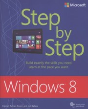 Cover of: Windows 8 Step By Step