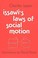 Cover of: Issawis Laws of Social Motion