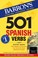 Cover of: 501 Spanish Verbs