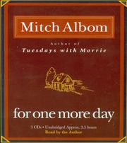 Cover of: For One More Day by Mitch Albom