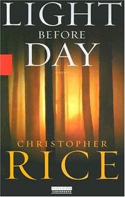 Cover of: Light Before Day by Christopher Rice