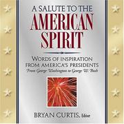 Cover of: A salute to the American spirit