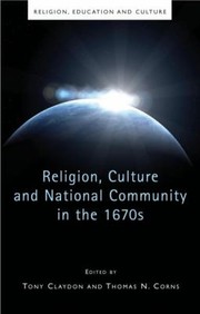 Cover of: Religion Culture And National Community In The 1670s