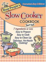 Cover of: Busy People's Slow Cooker Cookbook