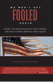 Cover of: We Wont Get Fooled Again Where The Christian Right Went Wrong And How To Make America Right Again