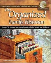 Cover of: The organized family historian by Ann Fleming
