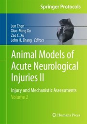 Cover of: Animal Models Of Acute Neurological Injuries Ii