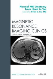 Cover of: Normal Mri Anatomy From Head To Toe by Peter Liu