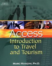 Cover of: Access: introduction to travel and tourism