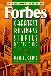 Cover of: Forbes Greatest Business Stories Of All Time