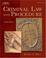 Cover of: Criminal law and procedure