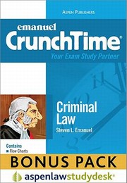 Cover of: Crunchtime Criminal Law Print Ebook Bonus Pack