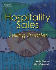 Cover of: Hospitality Sales by Judy A. Siguaw, David Bojanic