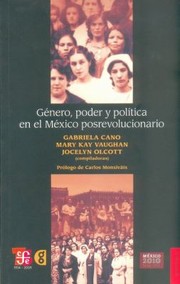 Cover of: Gnero Poder Y Poltica En El Mxico Posrevolucionario