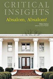 Cover of: Absalom Absalom By William Faulkner