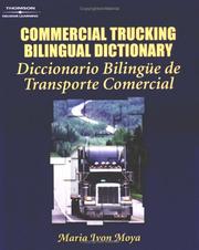 Cover of: Commercial Trucking Bilingual Dictionary: English/Spanish