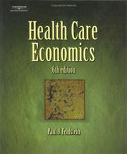 Cover of: Health Care Economics (Delmar Series in Health Services Administration)