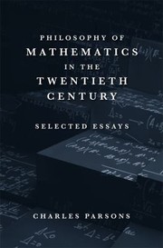 Cover of: Philosophy Of Mathematics In The Twentieth Century Selected Essays by 