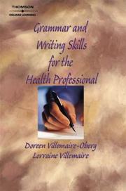 Grammar and writing skills for the health professional by Doreen Villemaire